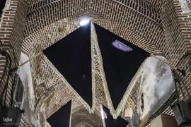 سیاه پوش شدن بازار تبریز