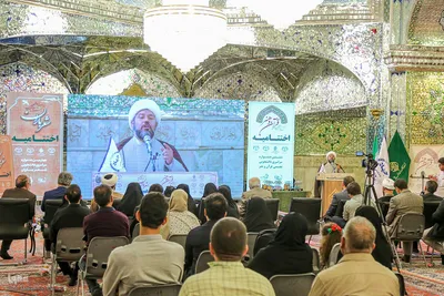 مراسم اختتامیه ششمین جشنواره ملی «شهود قدسی» و چهارمین جشنواره سراسری ادبی «باران»