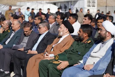 برپایی بیمارستان صحرایی در شهرستان رومشکان