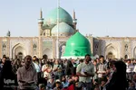 مراسم دعای عرفه در حرم مطهر رضوی
