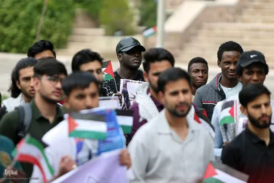 تجمع دانشجویان دانشگاههای علوم‌پزشکی در دفاع از ملت مظلوم فلسطین