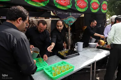مراسم پیاده‌روی جاماندگان اربعین در اهر