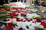 گلباران مزار مطهر شهدای اصفهان