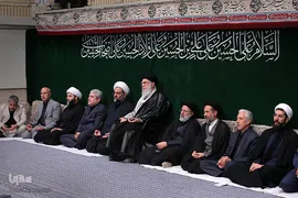 مراسم عزاداری اربعین حسینی با حضور هیئت‌های دانشجویی در حسینیه امام خمینی(ره)