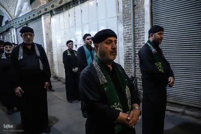 عزاداری هشتم محرم در بازار تبریز