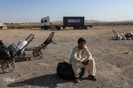 ورود زائران اربعین حسینی از مرز افغانستان