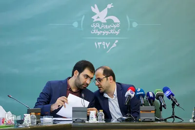 فاضل نظری و حامد رهنما در نشست رسانه‎ای روز جهانی کودک