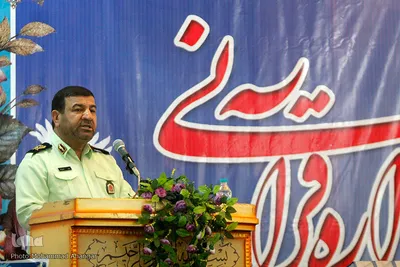 سردار حیدر عباس‌زاده فرمانده نیروی انتظامی استان خوزستان 