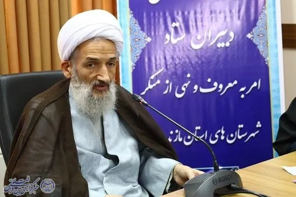 نشست فعالان فرهنگی بنیاد عفاف و حجاب دفتر نماینده ولی فقیه در مازندران با آیت الله محمد باقر  محمدی لائینی  در ساری