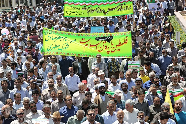 آغاز مراسم راهپیمایی روز جهانی قدس در کرمان