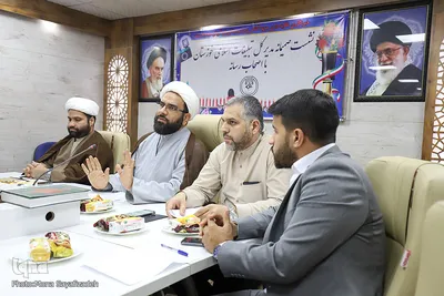 نشست خبری مدیرکل تبلیغات اسلامی خوزستان