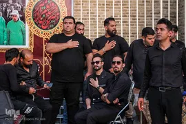 عزاداری هیئت عزادارن خاص امام حسین (ع) در یزد‎‎
