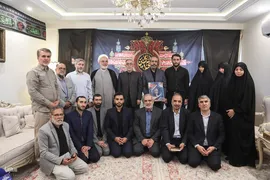دیدار جامعه قرآنی با خانواده شهید طهرانچی
