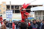 نمایش خیمه سوزان و حرکت نمادین کاروان اسرای کربلا – شهرستان اهر