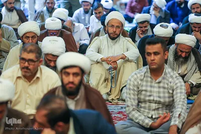 مراسم جشن ولادت امام هادی(ع) در حرم حضرت احمدبن موسی(ع)