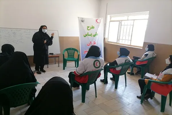 آموزش بیش از ۳ هزار کرمانی از سوی جمعیت هلال احمر در سال ۱۴۰۰