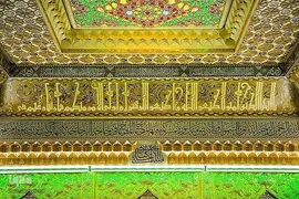 حرم مطهر و نورانی امام حسن عسگری (ع) در سامرا