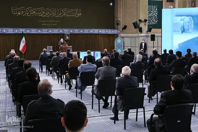 دیدار تولیدکنندگان با رهبر انقلاب