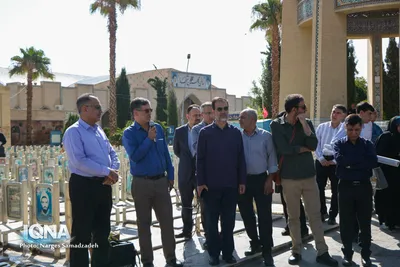تجدید میثاق جهادگران دانشگاهی اصفهان با شهدا