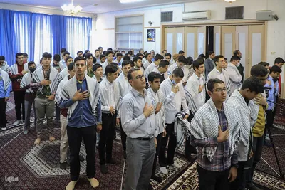 دیدار دانش‌آموزان بسیجی با نماینده ولی‎فقیه در خراسان جنوبی