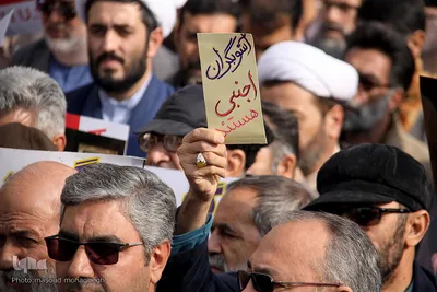 راهپیمایی مردم سمنان در حمایت از اقتدار و امنیت کشور