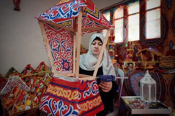 Iniziativa di una donna palestinese per celebrare il Ramadan + Foto