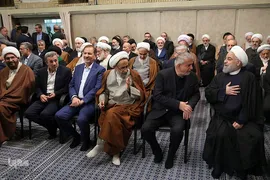 دیدار مسئولان نظام و سفرای کشورهای اسلامی با رهبر معظم انقلاب اسلامی