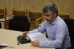نشست خبری حجت الاسلام مظفر رجب زاده رییس امور قرآنی سازمان تبلیغات اسلامی استان آذربایجان شرقی