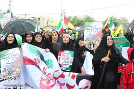راهپیمایی چهلمین سالگرد پیروزی انقلاب اسلامی در بوشهر
