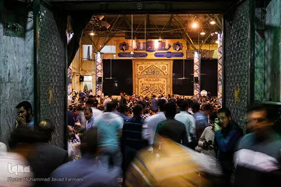 اولین دعای کمیل ماه مبارک رمضان در مسجد ارک