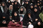 مراسم سوگواری شب شهادت رهبر معظم انقلاب در حرم شاهچراغ(ع)