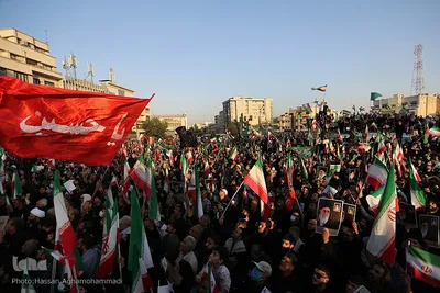 اجتماع بزرگ «امت رسول الله (ص)» مردم شهیدپرور تهران در میدان انقلاب