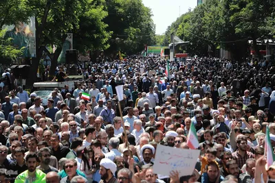 راهپیمایی خشم و نصر مردم در تبریز