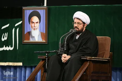 مراسم عزاداری شام شهادت حضرت فاطمه زهرا (س) در حسینه امام خمینی