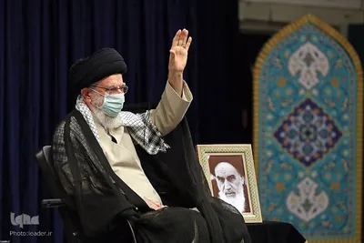 مراسم عزاداری اربعین حسینی با حضور رهبر انقلاب