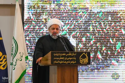 آیین تکریم از موکب‌داران جنگ رمضان در اصفهان