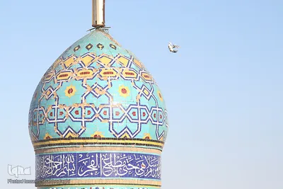 آئین شستشو وتعویض پرچم گنبد مسجد مقدس جمکران