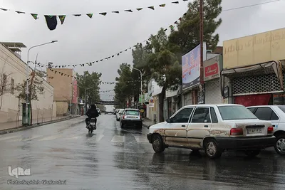 یک روز بارانی در بیرجند