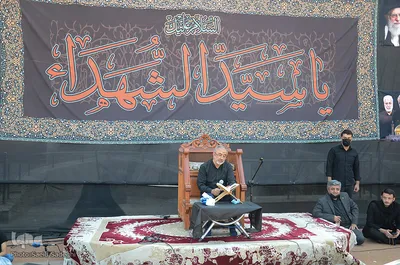 عزداری تاسوعای حسینی در مصلی حضرت امام (ره) تبریز‎‎