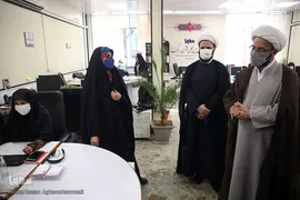 بازید حجت الاسلام والمسلمین مهدی فاطمی پور، معاون فرهنگی و سیاسی نهاد نمایندگی مقام معظم رهبری در دانشگاه ها از ایکنا