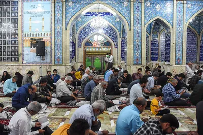 مراسم قرائت دعای پرفیض عرفه