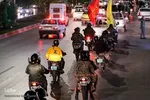 استقبال از پیکر مطهر شهید مدافع حرم در رزمایش اقتدار و امنیت شیراز
