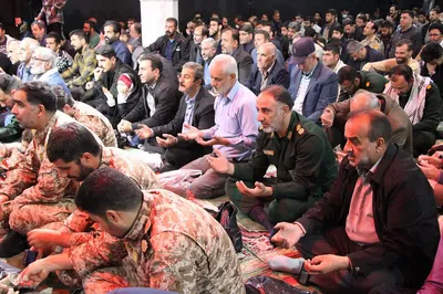 مراسم بزرگداشت دومین سالگرد شهید مدافع امنیت علی نظری در مسجد جامع ملایر