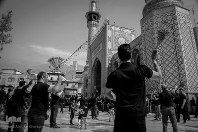 مراسم عزاداری روز تاسوعا در امام زاده صالح (ع)