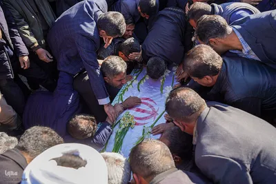 تشییع پیکر مطهر سرهنگ شهید احسان بخشنده در شیراز