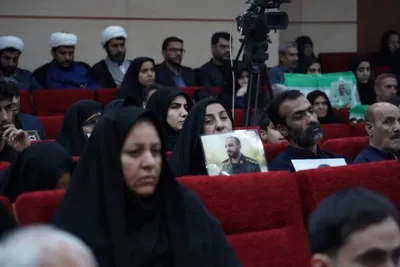 مراسم بزرگداشت شهدای جنگ رمضان لرستان