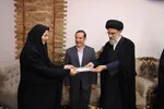 دیدار مدیرکل تبلیغات اسلامی آذربایجان شرقی با خانواده شهدا