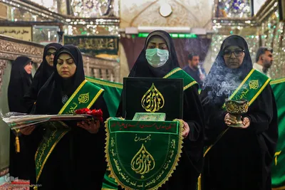 آئین غبارروبی و عطر افشانی حرم شاهچراغ(ع)
