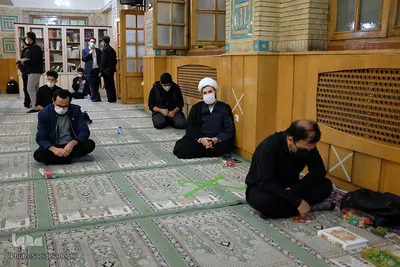 احیای شب بیست و سوم ماه رمضان در مسجد دانشگاه تبریز