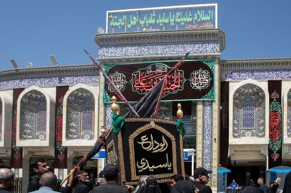 په کربلا کې د امام سجاد (ع) د سمبولیک جنازې دستورې(انځوریز راپور)
